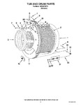 Diagram for 07 - Tub And Drum Parts