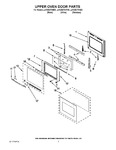 Diagram for 03 - Upper Oven Door Parts