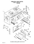 Diagram for 05 - Freezer Liner Parts