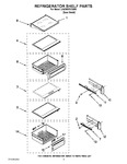 Diagram for 07 - Refrigerator Shelf Parts