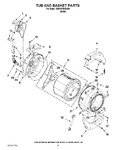 Diagram for 07 - Tub And Basket Parts