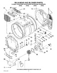 Diagram for 03 - Bulkhead And Blower Parts