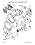 Diagram for 03 - Bulkhead And Blower Parts
