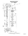 Diagram for 08 - Gearcase Parts