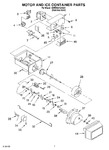 Diagram for 05 - Motor And Ice Container