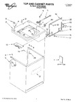 Diagram for 01 - Top And Cabinet Parts