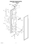 Diagram for 08 - Freezer Door