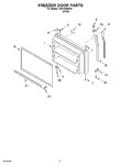 Diagram for 06 - Freezer Door Parts, Literature And Optional Parts