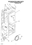 Diagram for 02 - Refrigerator Liner Parts