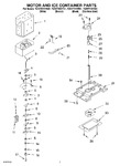 Diagram for 05 - Motor And Ice Container