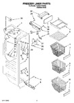 Diagram for 04 - Freezer Liner Parts