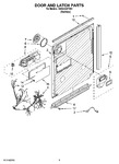 Diagram for 03 - Door And Latch Parts