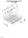 Diagram for 09 - Upper Rack And Track Parts