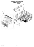 Diagram for 11 - Lower Rack Parts, Optional Parts (not Included)