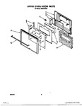 Diagram for 07 - Upper Oven Door