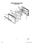 Diagram for 08 - Lower Oven Door