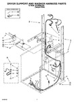 Diagram for 05 - Dryer Support And Washer Harness Parts