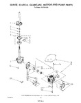 Diagram for 08 - Brake, Clutch, Gearcase, Motor And Pump