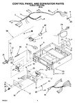 Diagram for 04 - Control Panel And Separator Parts