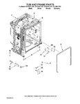 Diagram for 05 - Tub And Frame Parts