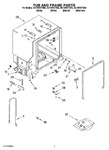 Diagram for 07 - Tub And Frame Parts