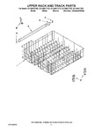 Diagram for 09 - Upper Rack And Track Parts