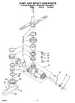 Diagram for 04 - Pump And Spray Arm Parts