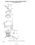 Diagram for 04 - Heater, Pump And Lower Spray Arm