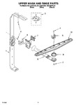 Diagram for 10 - Upper Wash And Rinse Parts