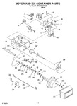 Diagram for 05 - Motor And Ice Container Parts