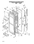 Diagram for 05 - Refrigerator Door