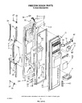 Diagram for 08 - Freezer Door