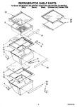 Diagram for 03 - Refrigerator Shelf Parts