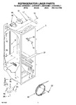 Diagram for 02 - Refrigerator Liner Parts