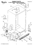 Diagram for 01 - Cabinet Parts