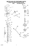 Diagram for 05 - Motor And Ice Container Parts