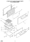Diagram for 02 - Oven Door And Broiler