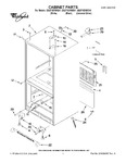 Diagram for 01 - Cabinet Parts