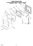 Diagram for 03 - Oven Door Parts