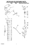 Diagram for 05 - Motor And Ice Container Parts