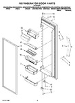 Diagram for 06 - Refrigerator Door Parts