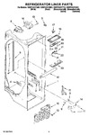 Diagram for 02 - Refrigerator Liner Parts