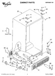 Diagram for 01 - Cabinet Parts