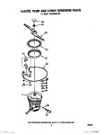 Diagram for 06 - Heater, Pump And Lower Sprayarm