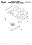 Diagram for 01 - Cooktop Parts