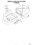 Diagram for 08 - Pedestal Parts (not Included)