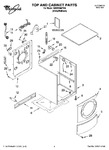 Diagram for 01 - Top And Cabinet Parts