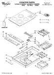 Diagram for 01 - Cooktop Parts, Optional Parts (not Included)