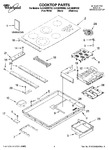 Diagram for 01 - Cooktop Parts, Optional Parts