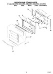 Diagram for 08 - Microwave Door Parts